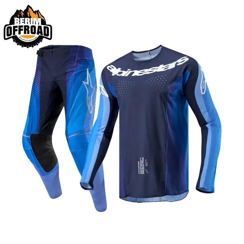 ست لباس کراسی برند ALPINESTARS مدل TECHSTAR