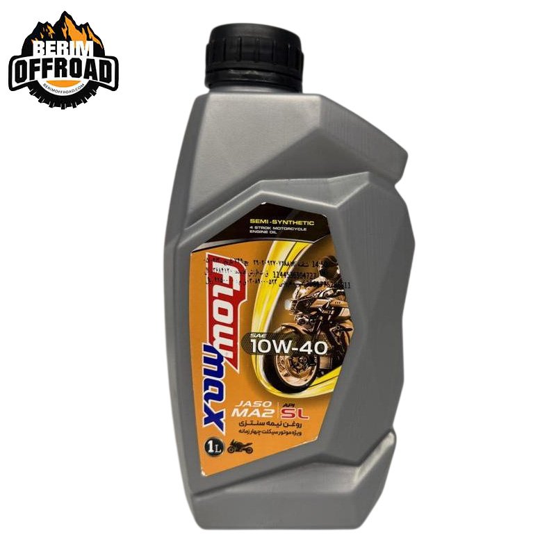 روغن موتور 4 زمانه FLOWMAX 10w40 حجم 1 لیتری