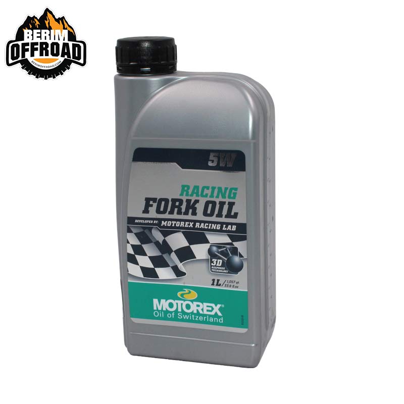روغن کمک فنر موتور سیکلت برند MOTOREX مدل 5W