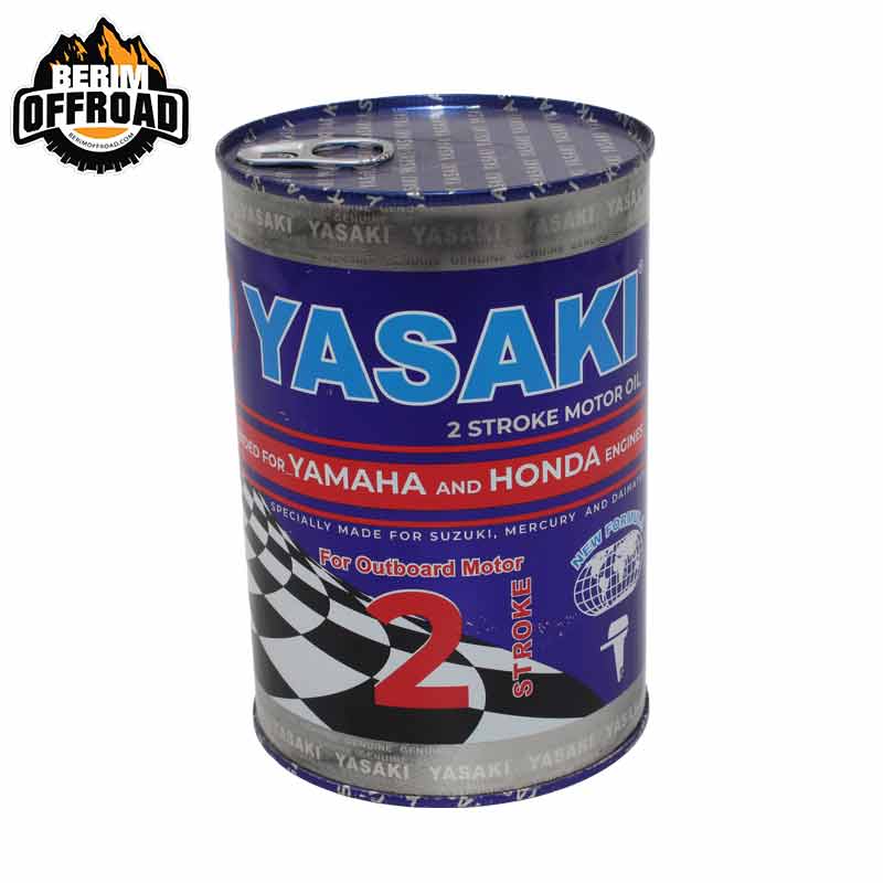 روغن موتور دو زمانه برند YASAKI یک لیتری
