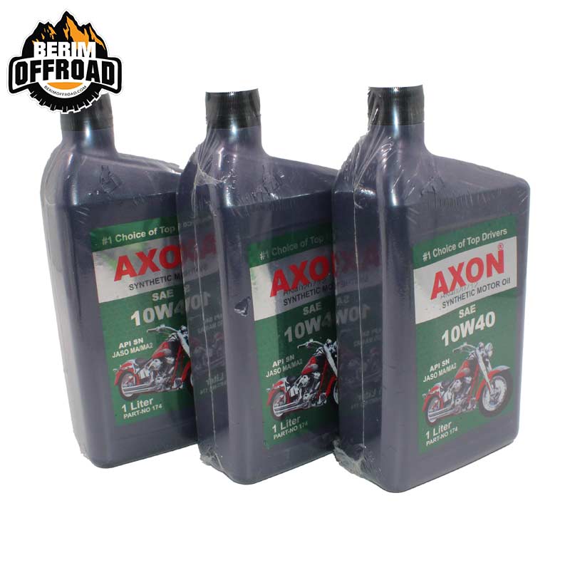 خرید روغن موتور سیکلت 10W40 برند AXON – پرداخت درب منزل