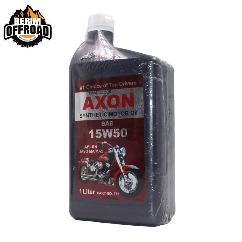خرید روغن موتور سیکلت 15W50 برند AXON – پرداخت درب منزل