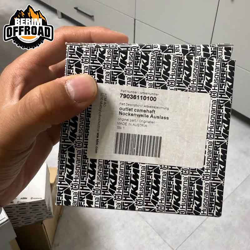 خرید میل سوپاپ دود موتور اندرو EXCF 250 اصلی – پرداخت درب منزل